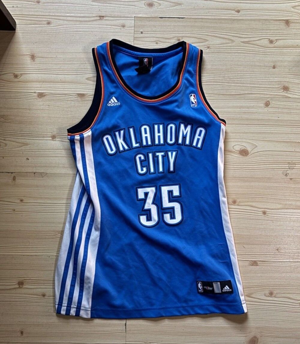 Adidas KEVIN DURANT NBA4her Jersey Oklahoma City Thunder OKC Womens Size Small